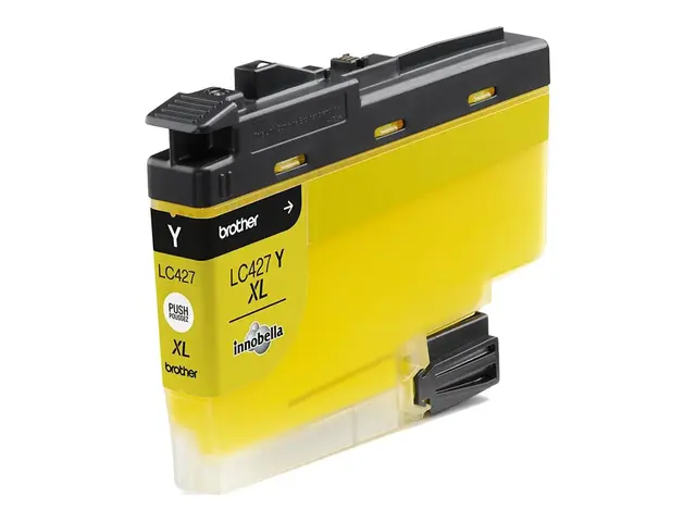 Brother LC427XLY - Høykapasitets gul original blekkpatron for HL-J...