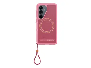 OtterBox Sole Series - Baksidedeksel for mobiltelefon nylonstoff, polykarbonatlag, termoplastisk elastomer (TPE) - Xtra Hot (rosa) - for Samsung Galaxy S26
