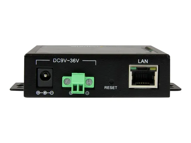 Startech 2 Port Serial-to-IP Ethernet Device Server - RS232 Metal ...