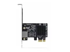 StarTech.com 1-Port 5G Gigabit PCIe Network Adapter Card, TAA Compliant Nettverksadapter - PCI Express 3.1 x1 lav profil - 5GBase-T x 1 - svart - TAA-samsvar