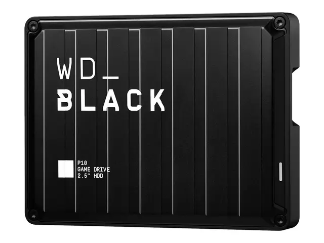 WD_BLACK P10 Game Drive WDBA3A0040BBK - Harddisk - 4 TB - ekstern ...