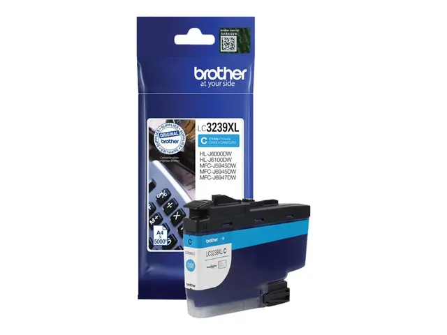 Brother LC3239XLC - Cyan original blekkpatron for HL-J6000DW, HL-J...