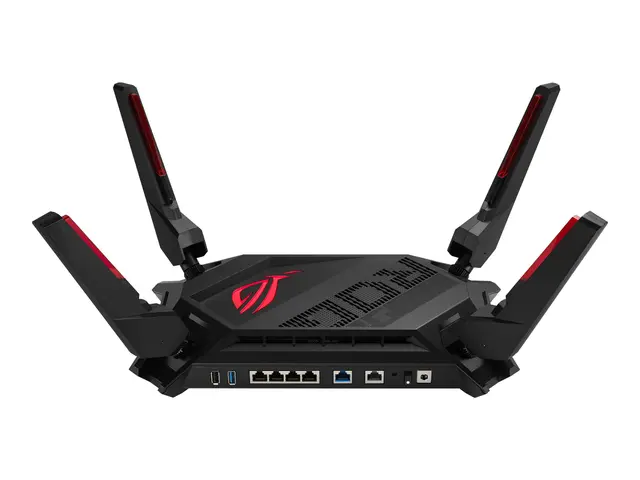 ASUS ROG Rapture GT-AX6000 - Trådløs ruter 4-portssvitsj 1GbE, 2.5...