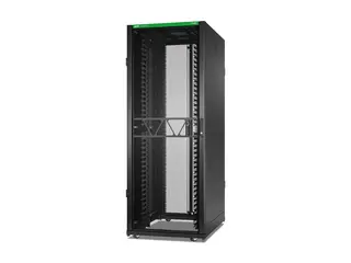APC NetShelter SX - Rack skap - 1991 H x 750W x 1070D mm, med sider står på gulv - svart - 42U - 19" - TAA-samsvar