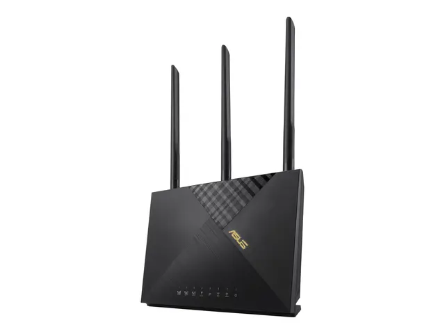 ASUS 4G-AX56 - Trådløs ruter WWAN 4-portssvitsj 1GbE Wi-Fi 6 Dobbe...
