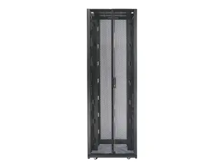 APC NetShelter SX Enclosure with Sides Rack - svart - 45U - 19" - TAA-samsvar - for P/N: SMT2200I2U-BR, SRT1000XLA, SRT1500XLA, SRT2200XLA, SRT3000XLA, SRT3000XLAUS