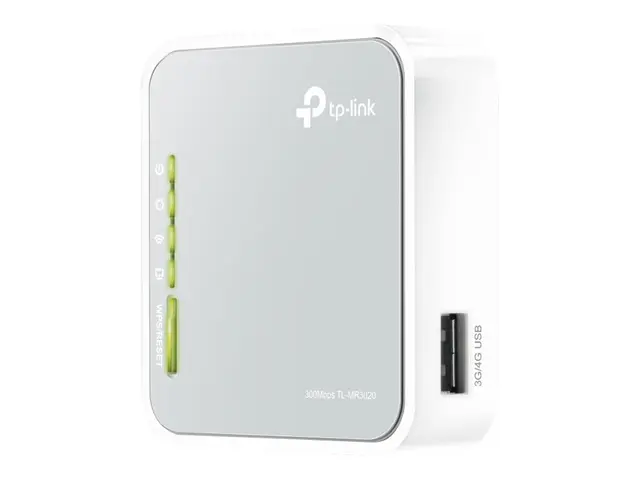 TP-Link TL-MR3020 - V3 trådløs ruter Wi-Fi 2,4 GHz
