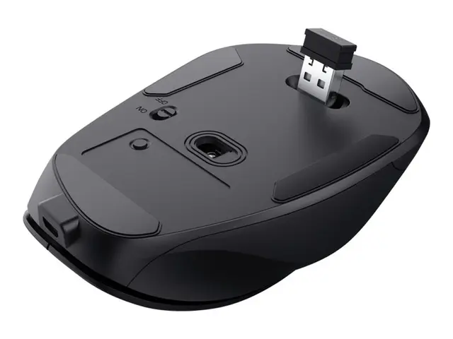 Trust Fyda Comfort - Mus ergonomisk eco høyrehendt optisk 6 knappe...