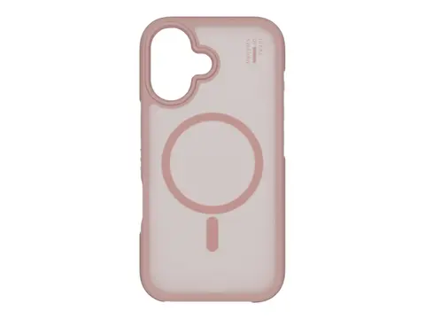 IDEAL OF SWEDEN - Baksidedeksel for mobiltelefon MagSafe-samsvar - polykarbonat, termoplast-polyuretan (TPU) - r&#248;dmerosa - for Apple iPhone 16