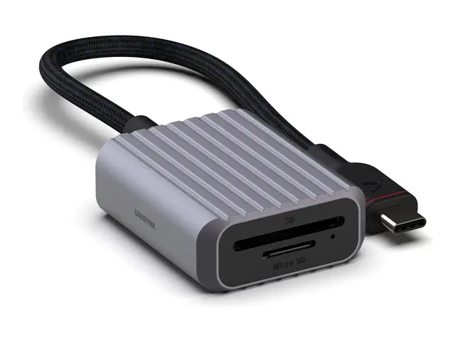UNISYNK - Kortleser (SD, microSD) USB-C 3.1 Gen 1