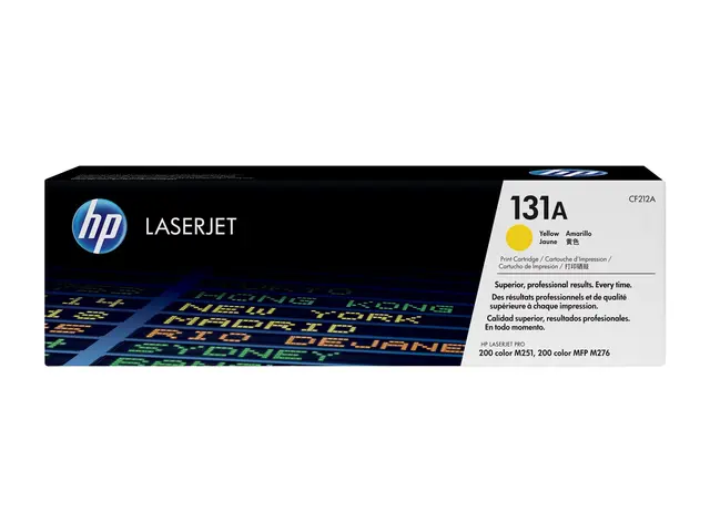 HP 131A - Gul original LaserJet tonerpatron (CF212A) for Pro 200 M...