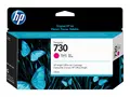 HP 730 - 130 ml - magenta - original - DesignJet blekkpatron - for DesignJet SD Pro MFP, T1600, T1600dr, T1700, T1700dr, T1708, T1708dr, T2600, T2600dr