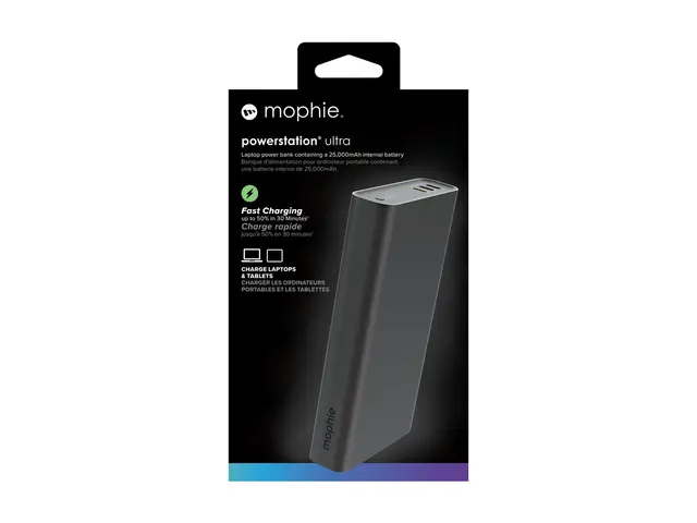 mophie powerstation ultra - Strømbank 25000 mAh 140 watt PD 3 utga...