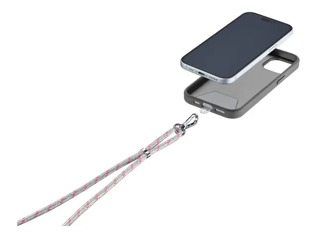 Cellular Line - Halsstropp for mobiltelefon sølv