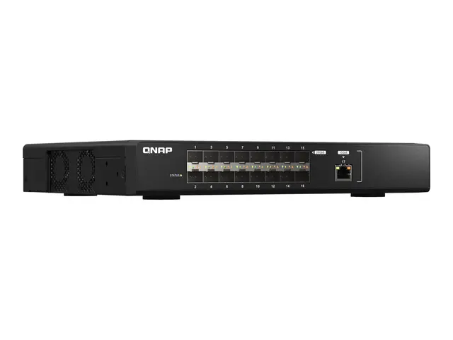 QNAP QSW-M5216-1T - Switch - Styrt - 16 x 25 Gigabit SFP28 + 1 x 1...