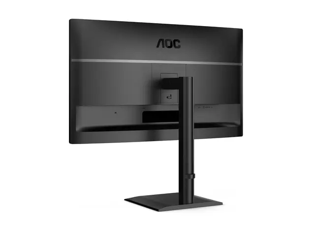 AOC 27E4U - LED-skjerm - 27" - 1920 x 1080 Full HD (1080p) @ 120 Hz IPS - 300 cd/m² - 1500:1 - 4 ms - HDMI, VGA, DisplayPort - høyttalere - svart 