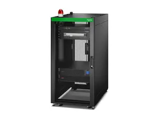 Schneider Electric Easy Micro Data Center Rack skap - sokkelskapkonfigurasjon - 24U