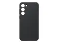 Samsung EF-VS916 - Baksidedeksel for mobiltelefon ekte skinn - svart - for Galaxy S23+