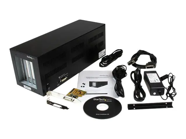 Startech PCI Express to 2 & PCIe Expansion Enclosure System - Full...