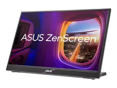 ASUS ZenScreen MB16QHG - LED-skjerm - 16" portabel - 2560 x 1600 WQXGA @ 120 Hz - IPS - 500 cd/m² - 1200:1 - DisplayHDR 400 - 5 ms - HDMI, 2xUSB-C - grå
