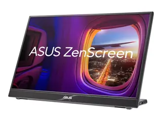 ASUS ZenScreen MB16QHG - LED-skjerm 16" - portabel - 2560 x 1600 WQXGA @ 120 Hz - IPS - 500 cd/m² - 1200:1 - DisplayHDR 400 - 5 ms - HDMI, 2xUSB-C - grå