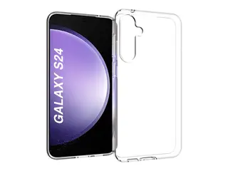 Insmat Crystal - Baksidedeksel for mobiltelefon termoplast-polyuretan (TPU) - blank - for Samsung Galaxy S24