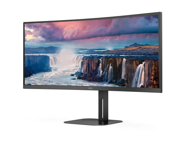 AOC Value-line CU34V5C/BK/23 - LED-skjerm kurvet 34" 3440 x 1440 W...