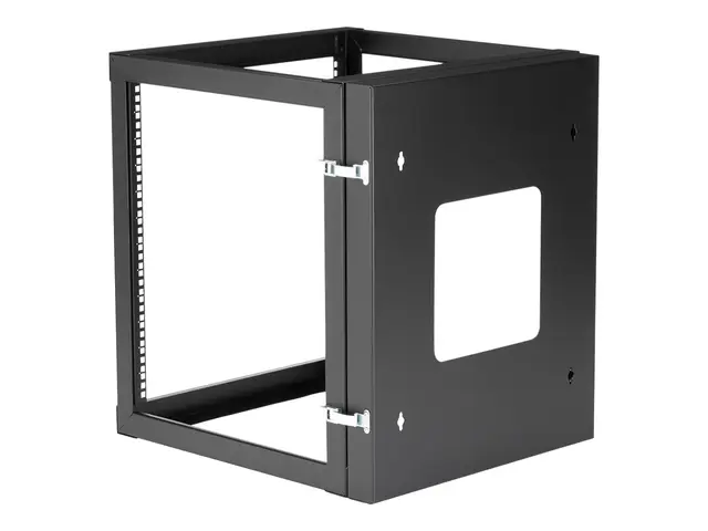 Startech 12U Hinged Open Frame Wall Mount Server Rack - 4 Post 22 ...