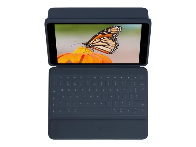 Logitech Rugged Combo 3 - Tastatur og folioveske Apple Smart conne...