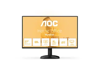AOC 27B31H - LED-skjerm - 27" - 1920 x 1080 Full HD (1080p) @ 120 Hz IPS - 300 cd/m² - 1500:1 - 1 ms - HDMI, VGA - svart