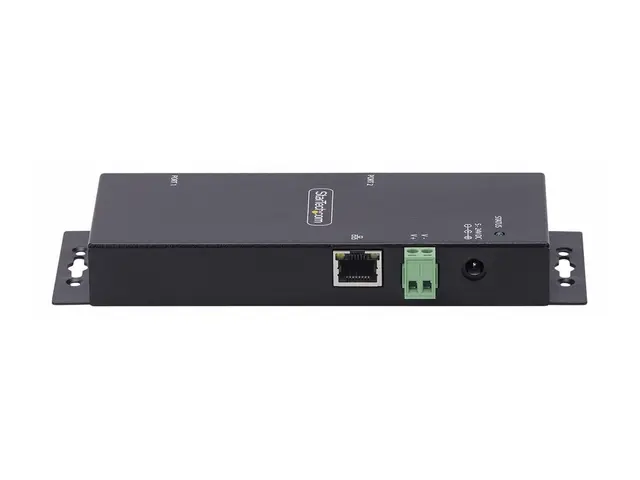 StarTech.com 2P Serial to Ethernet Adapter, IP LAN RS232 DB9 Conve...