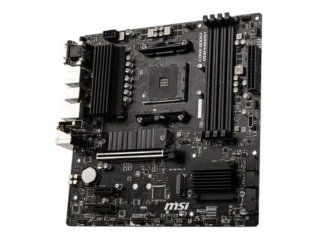 MSI B550M PRO-VDH WIFI - Hovedkort micro ATX Socket AM4 AMD B550 C...