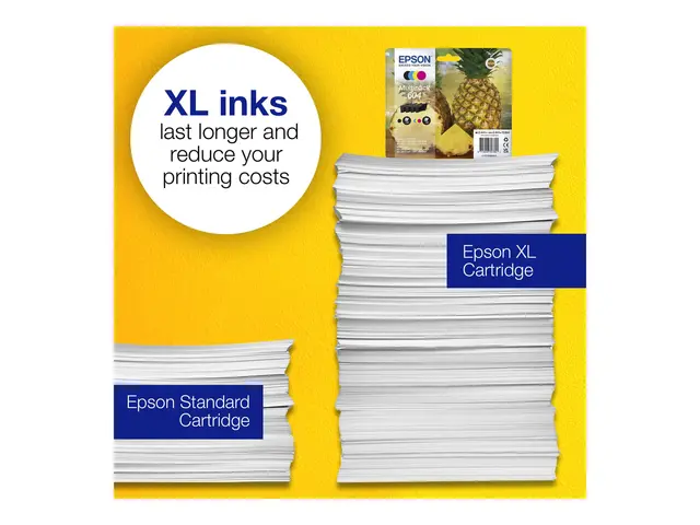 Epson 604 Multipack - 4-pack svart, cyan, magenta, gul original bl...