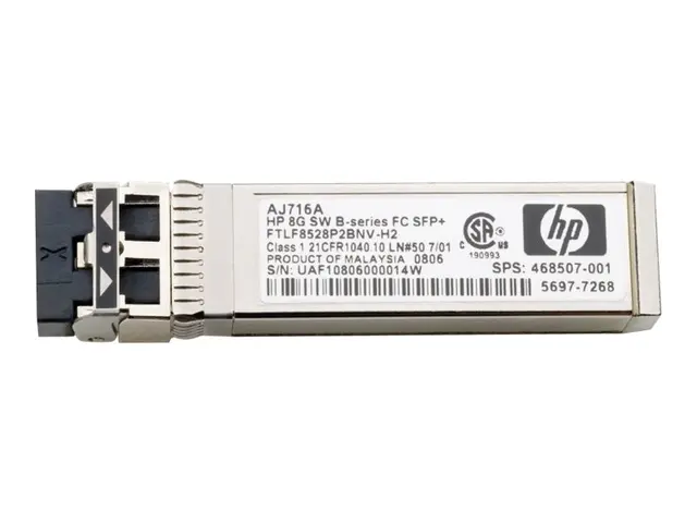 HPE - SFP+ transceivermodul 16 Gb-fiberkanal (SW) Fiberkanal LC fo...