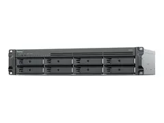 Synology RackStation RS1226+ - NAS-server 8 brønner - kan monteres i rack - SATA 6Gb/s - RAID JBOD, 0, 1, 5, 6, 10 - RAM 4 GB - Gigabit Ethernet / 2.5 Gigabit Ethernet - iSCSI støtte - 2U