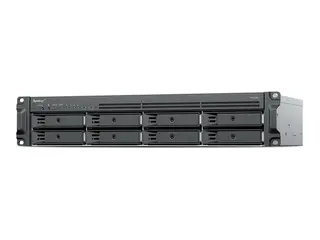 Synology RackStation RS1226+ - NAS-server 8 brønner - kan monteres i rack - SATA 6Gb/s - RAID JBOD, 0, 1, 5, 6, 10 - RAM 4 GB - Gigabit Ethernet / 2.5 Gigabit Ethernet - iSCSI støtte - 2U