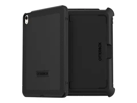 OtterBox Defender Series - Beskyttelsesboks for nettbrett robust - polykarbonat, termoplastisk elastomer (TPE) - svart - for Apple 10.9-inch iPad Air (4. generasjon, 5. generasjon); 11-inch iPad Air (M2, M3)