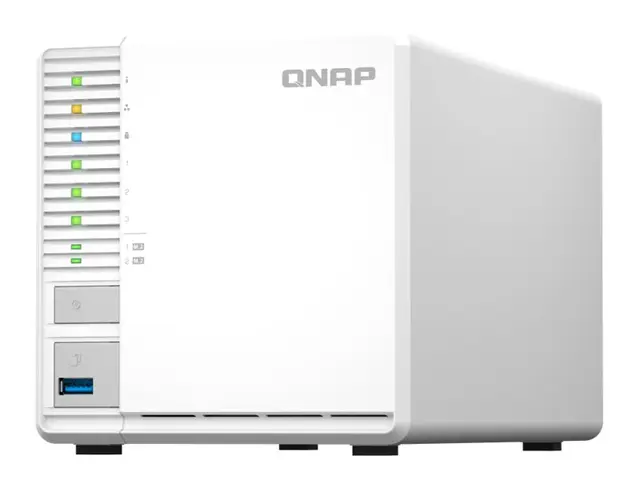 QNAP TS-364 - NAS-server 3 brønner SATA 6Gb/s RAID 5 RAM 8 GB 2.5 ...