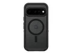 OtterBox Defender Series Pro XT - Baksidedeksel for mobiltelefon robust - with Pixelsnap - polykarbonatlag, termoplastisk elastomer (TPE) - m&#248;rk side (klar / svart) - for Google Pixel 10, 10 Pro