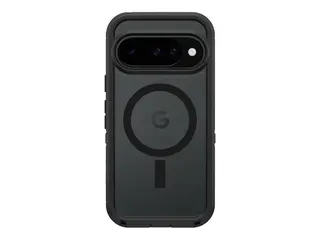 OtterBox Defender Series Pro XT - Baksidedeksel for mobiltelefon robust - med Pixelsnap - polykarbonatlag, termoplastisk elastomer (TPE) - mørk side (klar / svart) - for Google Pixel 10, 10 Pro