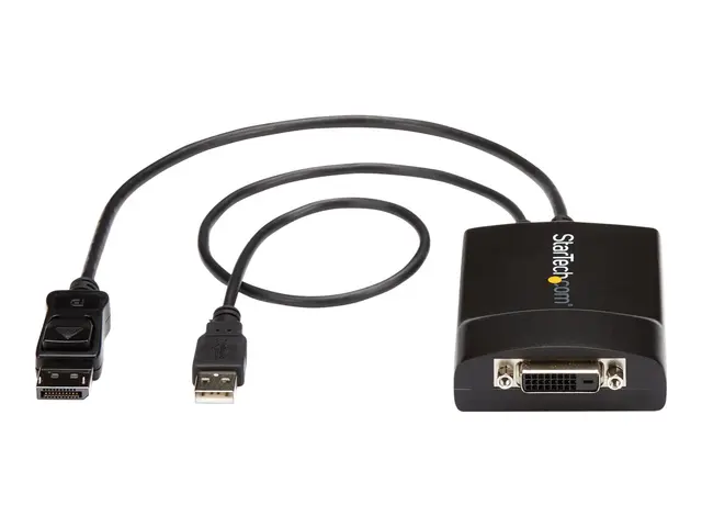 StarTech.com DisplayPort to DVI Adapter - Dual-Link Active DVI-D f...