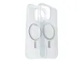 OtterBox React Series - Baksidedeksel for mobiltelefon MagSafe-samsvar - stjernest&#248;v (klart glitter) - for Apple iPhone 16 Pro Max