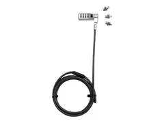 DICOTA - Sperrekabel for Notebook - combination lock, universal 2 m