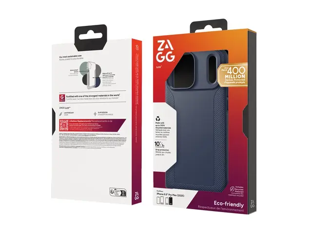 ZAGG Luxe Snap - Baksidedeksel for mobiltelefon MagSafe-samsvar ma...