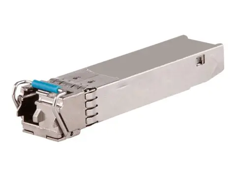 HPE X120 - SFP (mini-GBIC) transceivermodul 1GbE - 1000Base-LX - LC - for Networking Comware 2050 20, 2050 24, 2050 48, 2150 16, 2150 24, 2150 48, 2150 8p, 5150L 24