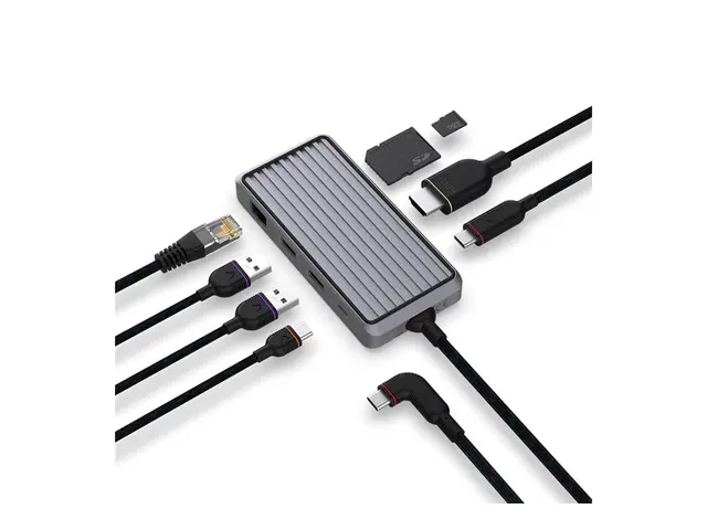 Unisynk - dokkingstasjon USB-C HDMI 1GbE