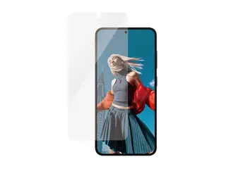 PanzerGlass - Skjermbeskyttelse for mobiltelefon ultrabred passform - glass - blank - for Samsung Galaxy Edge