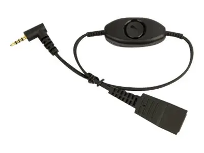 Jabra - Hodesettadapter - mikrojakk hann til Quick Disconnect hann