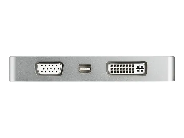 StarTech.com USB C Multiport Video Adapter with HDMI, VGA, Mini Di...