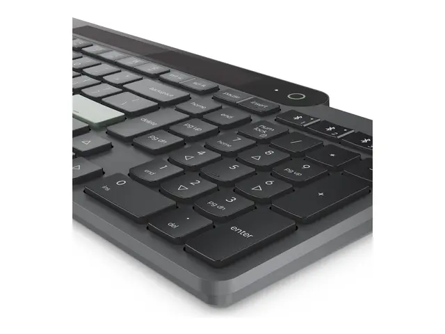 Lenovo - Tastatur - selvladende - trådløs Bluetooth 5.1 - QWERTY - Norsk - svart - brun boks 
